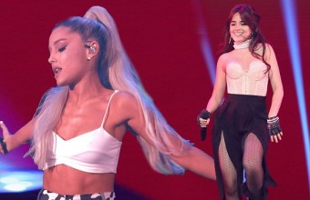 Ariana Grande & Camila Cabello τραγούδησαν στο Youtube Brandcast