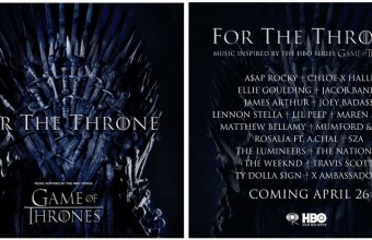 The Weeknd, Ellie Goulding, Travis Scott κ.ά. συμμετέχουν στο soundtrack του «Game of Thrones»