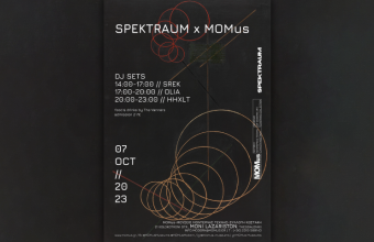 «SPEKTRAUM x MOMus» - Ένα ολοήμερο πάρτυ ηλεκτρονικής μουσικής