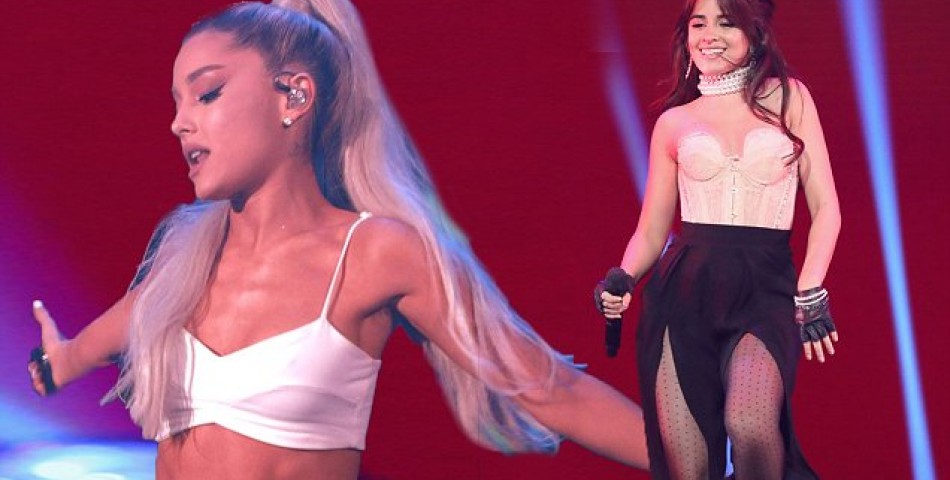 Ariana Grande & Camila Cabello τραγούδησαν στο Youtube Brandcast
