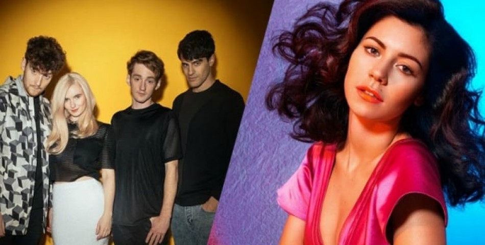 Οι Clean Bandit και Marina and the Diamonds στην acoustic version του "Baby"